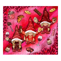 gnomies with food | Teevron