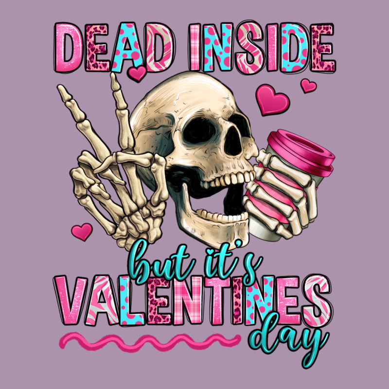 Dead Inside But It's Valentines Day Heavyweight Hoodie by Jasminsmagicworld | Teevron