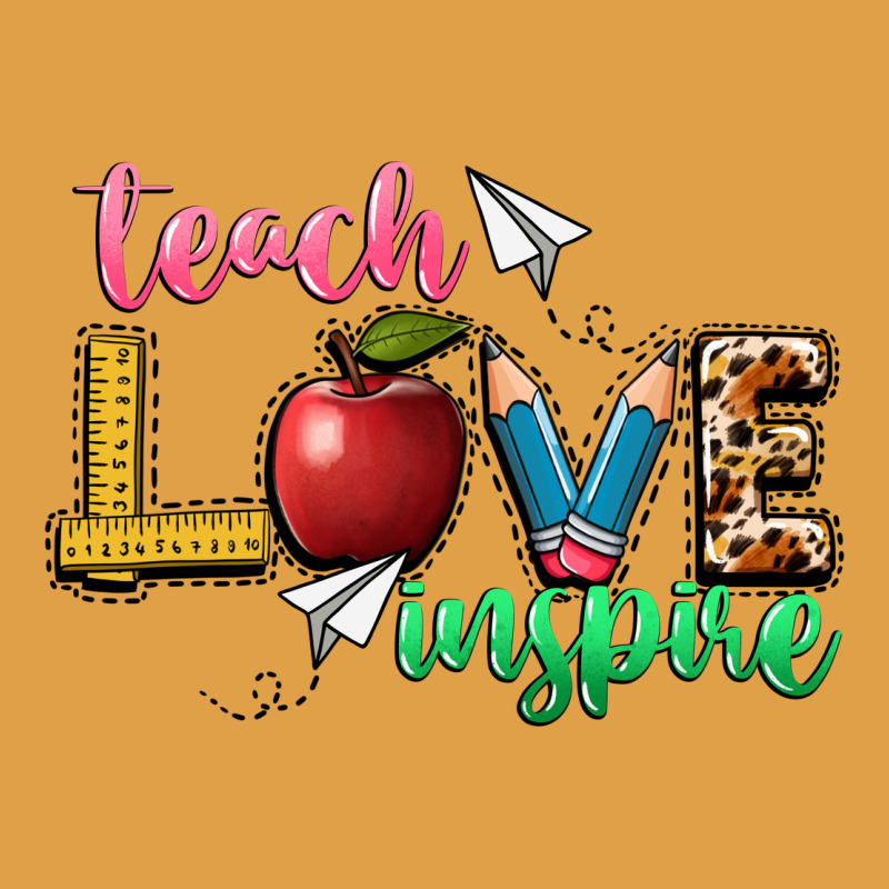 Teach Love Inspire Premium Hoodie by NancyCooperArtShop | Teevron