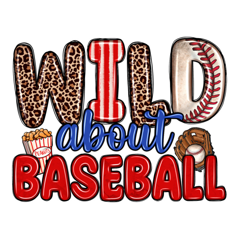 Wild About Baseball Urban Heavy Tee by Zillion Design Studio | Teevron
