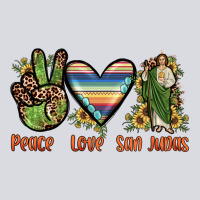 Peace Love San Judas Zipper Hoodie | Teevron