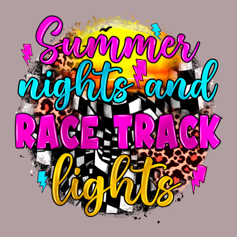 Summer Nights And Race Track Lights Vintage Hoodie by JahusDesignShop | Teevron