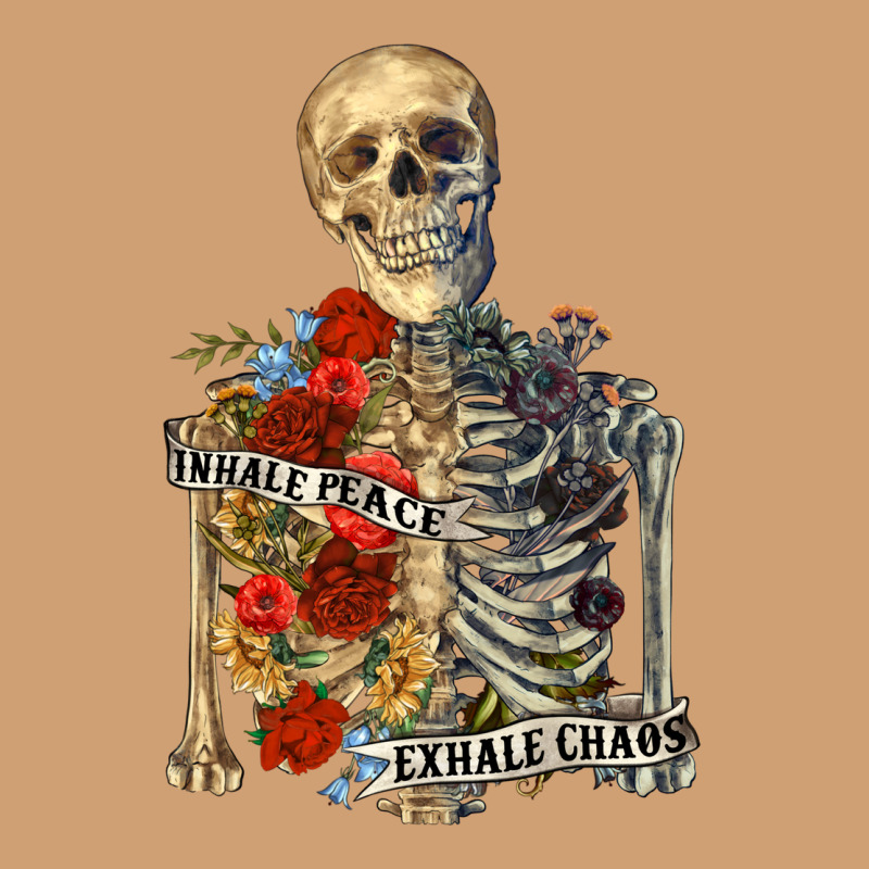 Inhale Peace Exhale Chaos Vintage Tee by RanaPortraitStore | Teevron