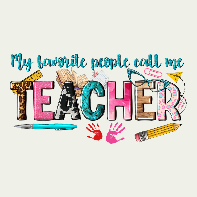 My Favorite People Call Me Teacher Urban Heavy Tee by texasbilliewilder | Teevron