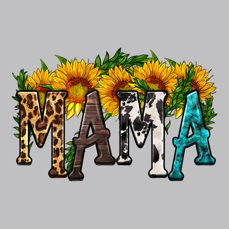 Mama With Sunflower Long Sleeve Tee by HRA Design Shop | Teevron