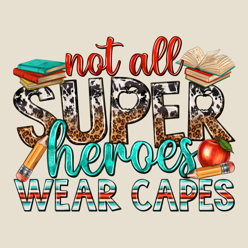 Not All Superheroes Wear Capes With Books Urban Heavy Tee by texasbilliewilder | Teevron