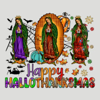 Our Lady Of Guadalupe Happy Hallothanksmas Zipper Hoodie | Teevron