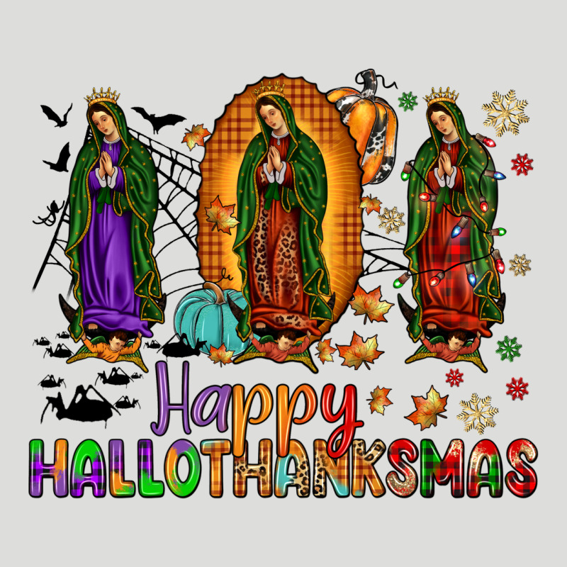Our Lady Of Guadalupe Happy Hallothanksmas Zipper Hoodie by JahusDesignShop | Teevron