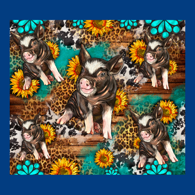 Western Pigs Premium Sweatshirt by LillyAllenDesigns | Teevron