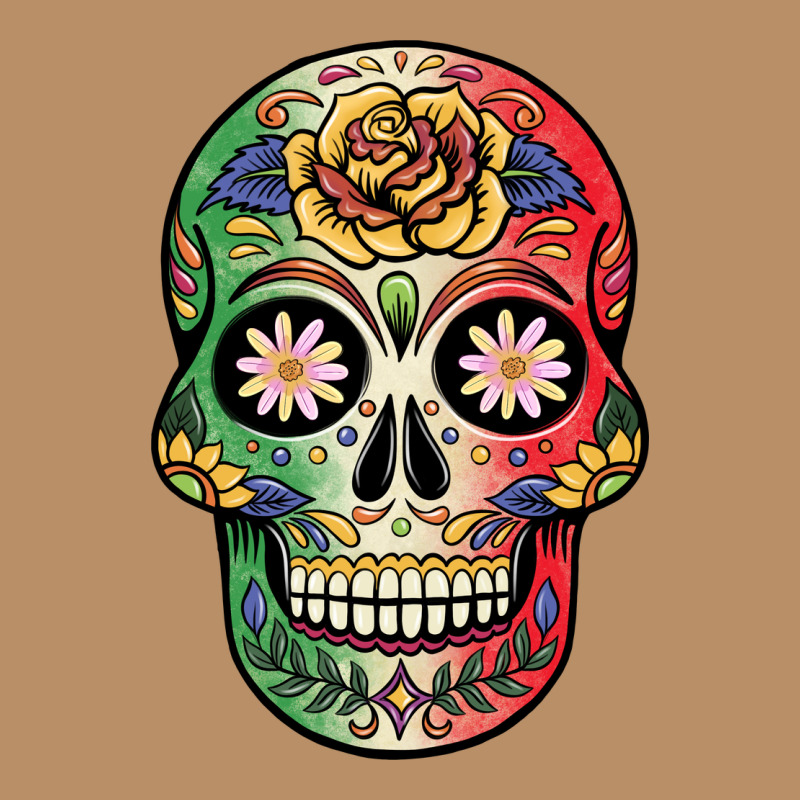 Mexican Skull Vintage Hoodie by JahusDesignShop | Teevron