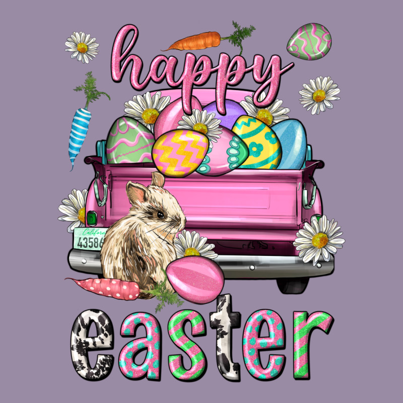 Bunny Happy Easter Truck Easter Day Classic Tee by Neo Western | Teevron
