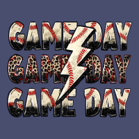 Game Day Game Day Baseball Lightning Bolt Vintage Tee | Teevron