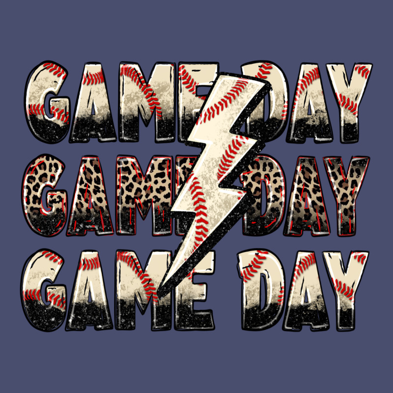 Game Day Game Day Baseball Lightning Bolt Vintage Tee by Zillion Design Studio | Teevron
