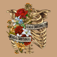 Kinda Emotionless Kinda Emotional Skeleton Vintage Tee | Teevron