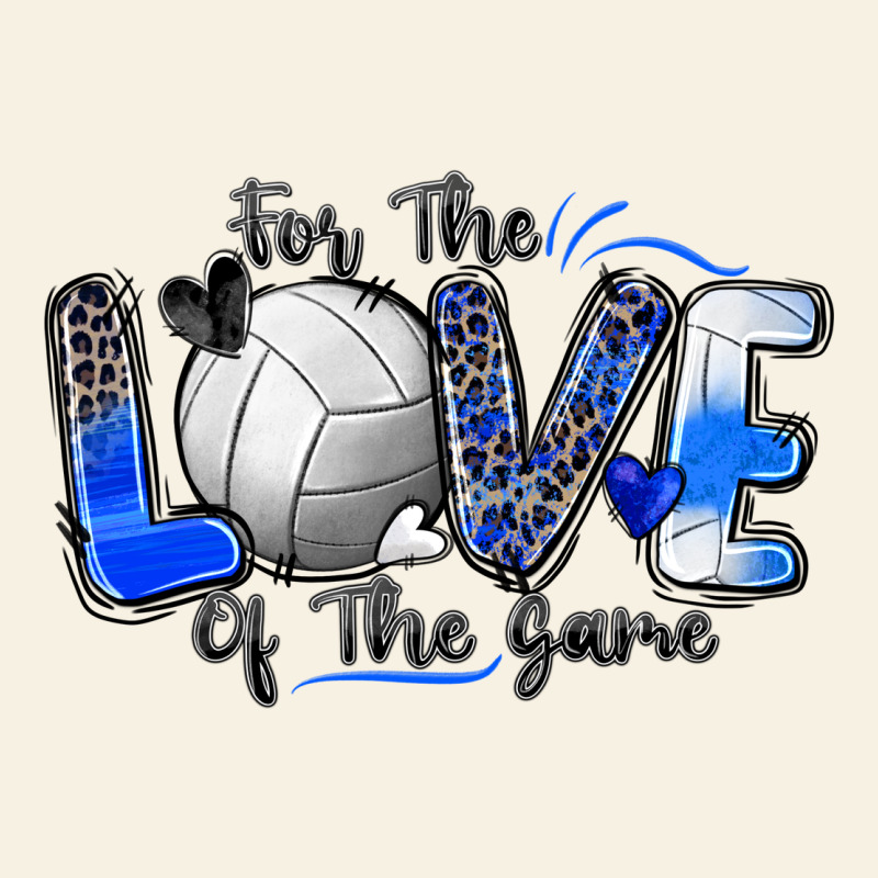 For The Love Of The Game Volleyball Vintage Tee by Zillion Design Studio | Teevron