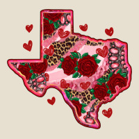 Valentine' S Day Texas Map With Roses Urban Heavy Tee | Teevron