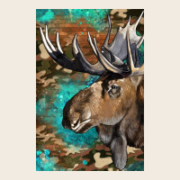 Western Camo Moose Premium Sweatshirt | Teevron