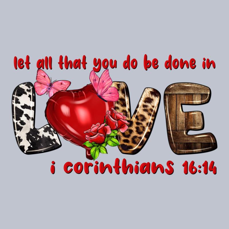 Let All That You Do Be Done In Love I Corinthians Premium Hoodie by NancyCooperArtShop | Teevron
