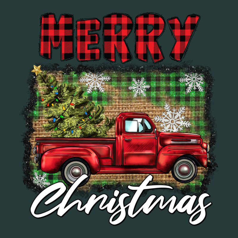 Merry Christmas Truck Premium Sweatshirt by BarkalooDesign | Teevron