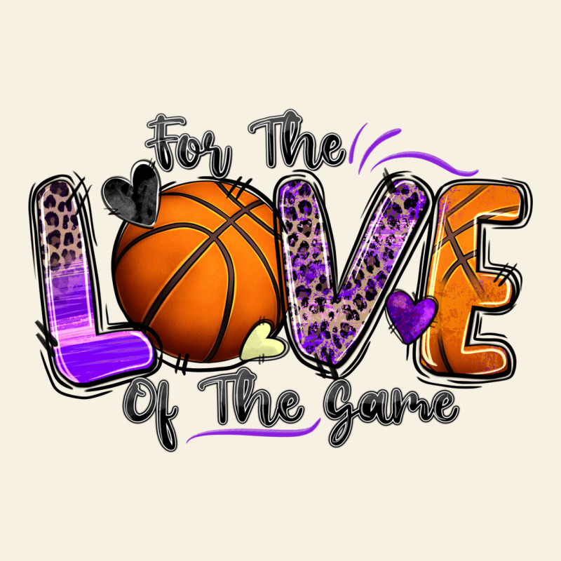 For The Love Of The Game Basketball Vintage Tee by Zillion Design Studio | Teevron