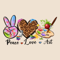Peace Love Art Urban Heavy Tee | Teevron