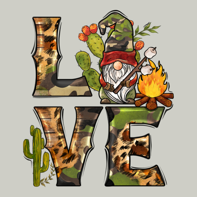 Love Camping Gnome Heavyweight Hoodie by BarkalooDesign | Teevron