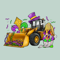 Mardi Gras Gnome Bulldozer Zipper Hoodie | Teevron