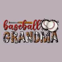Baseball Grandma With Leopard Vintage Tee | Teevron