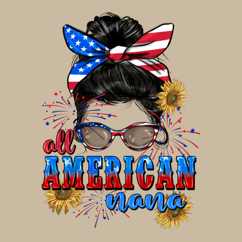 All American Nana 4th Of July Long Sleeve Tee by CowGirlArtShop | Teevron