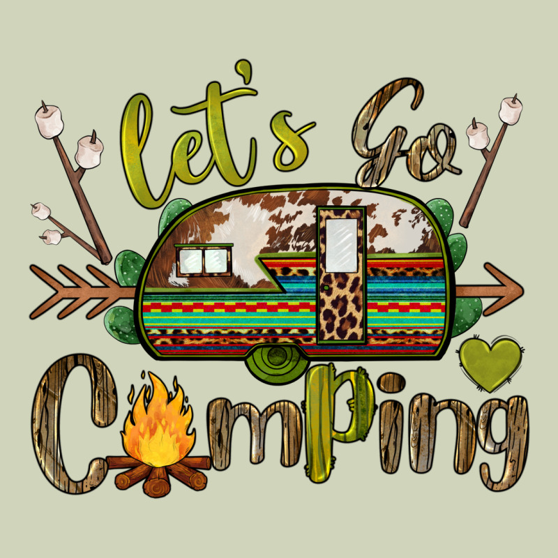 Let's Go Camping Heavyweight Hoodie by BarkalooDesign | Teevron