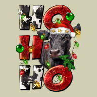 Christmas Ho Ho Ho Black Angus Heavy Core Tee | Teevron