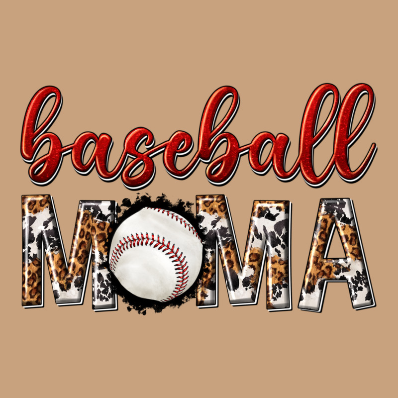 Baseball Mama With Leopard Vintage Tee by texasbilliewilder | Teevron