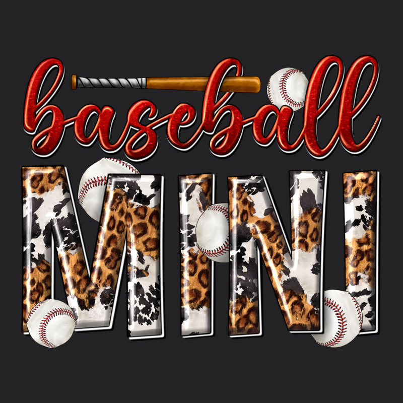 Baseball Mini With Leopard Vintage Tee by texasbilliewilder | Teevron