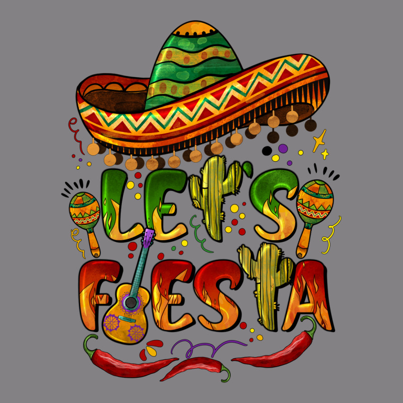 Let's Fiesta Mexican Hat Heavyweight Hoodie by BarkalooDesign | Teevron