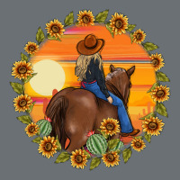 Cowgirl Sunflower Premium Hoodie | Teevron