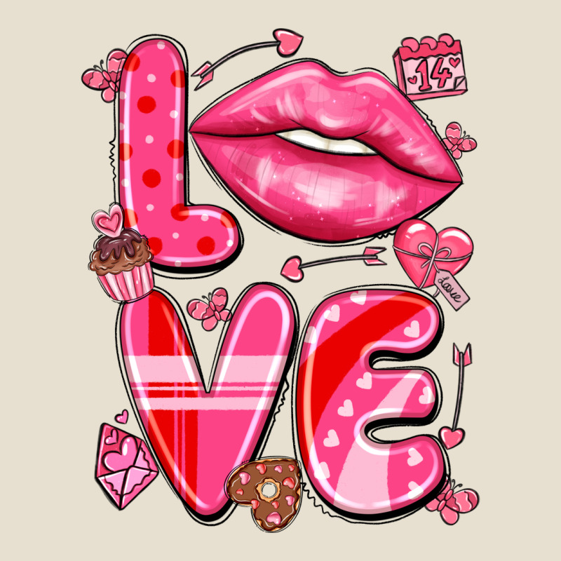 Love With Lips Urban Hoodie by LillyAllenDesigns | Teevron