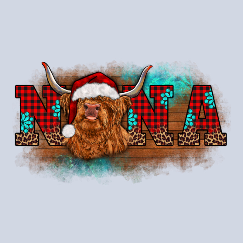 Christmas Nana Highland Cow Premium Sweatshirt by BarkalooDesign | Teevron