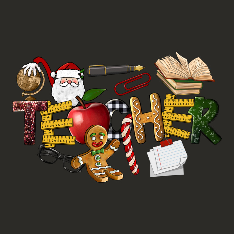 Christmas Teacher Heavy Core Tee by LillyAllenDesigns | Teevron