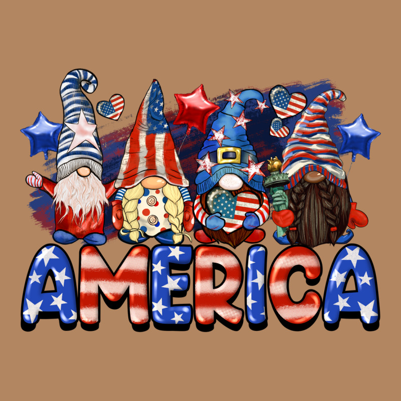 America Gnomes 4th Of July Long Sleeve Tee by CowGirlArtShop | Teevron