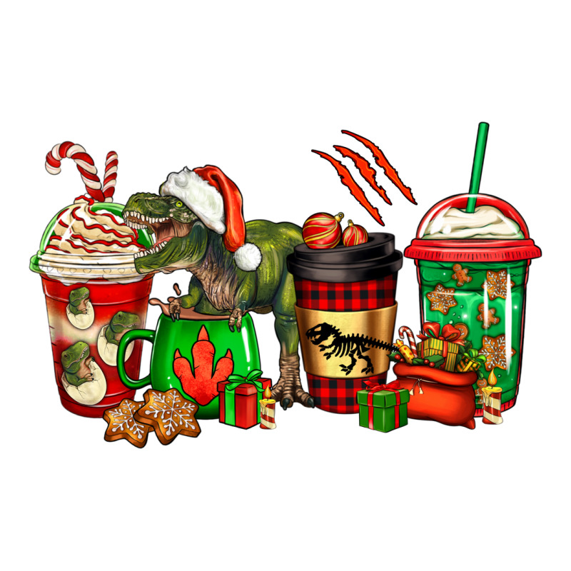 Trex Coffee Cups Heavyweight Hoodie by Jasminsmagicworld | Teevron