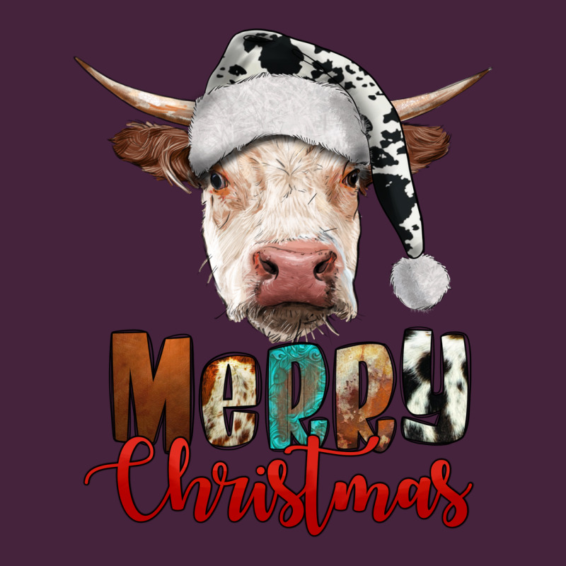 Merry Christmas Hereford Cow Classic Tee by RanaPortraitStore | Teevron