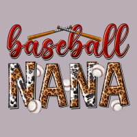 Baseball Nana With Leopard Vintage Tee | Teevron