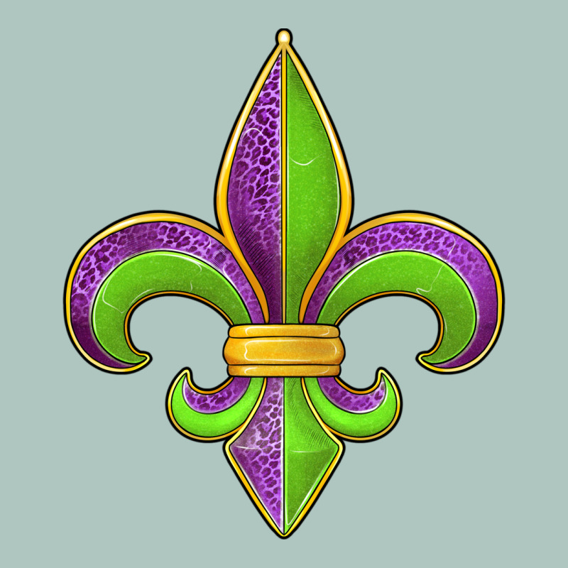 Mardi Gras Fleur De Lis Leopard Premium Sweatshirt by Jasminsmagicworld | Teevron