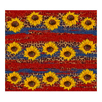 usa and sunflower pattern | Teevron