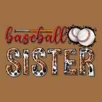Baseball Sister With Leopard Vintage Tee | Teevron