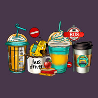 School Bus Driver Coffee Cups Heavyweight Hoodie | Teevron