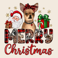 Merry Christmas Chihuahua Zipper Hoodie | Teevron