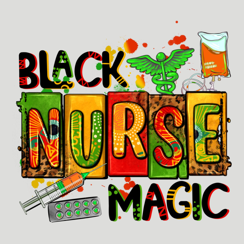 Black Nurse Magic Zipper Hoodie by AdoDesignShop | Teevron