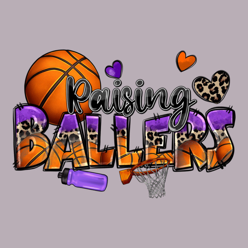 Raising Ballers Basketball Vintage Tee by Zillion Design Studio | Teevron