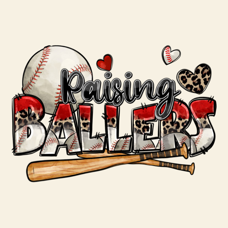 Raising Ballers Baseball Vintage Tee by Zillion Design Studio | Teevron